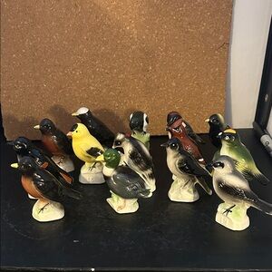 14 Colorful Bird Figurine Collection$140or$14 each